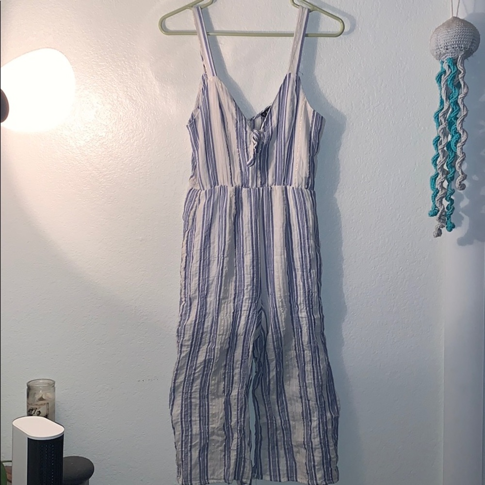 Striped romper